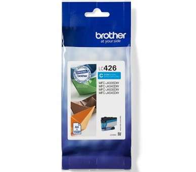 Cartucho tinta brother lc426c cian 1500