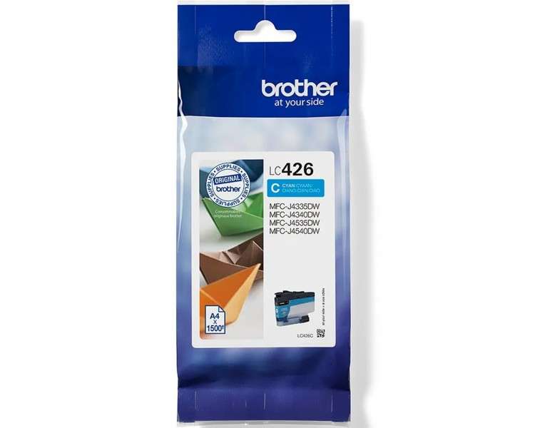 Cartucho tinta brother lc426c cian 1500