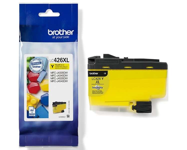 Cartucho tinta brother lc426xly amarillo 5000