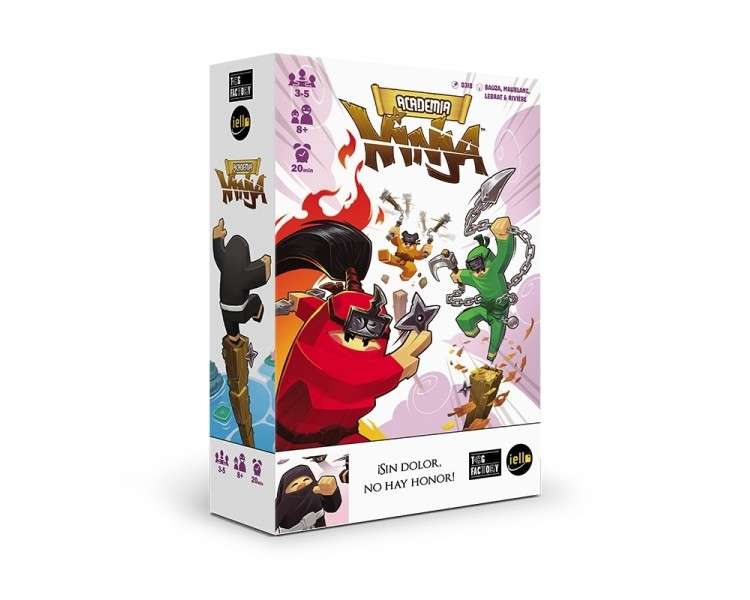 Juego mesa cartas academia ninja