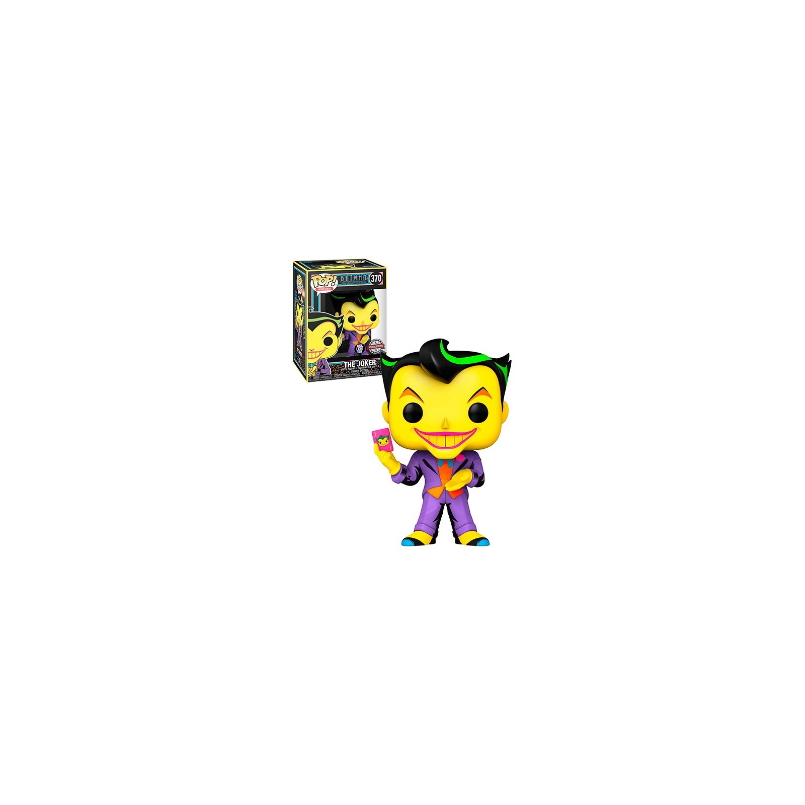 Funko pop dc black light joker