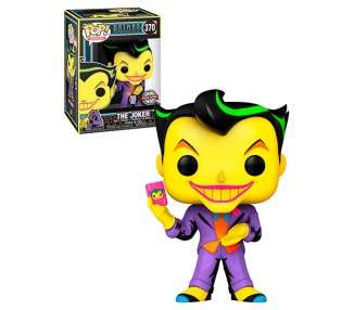 Funko pop dc black light joker