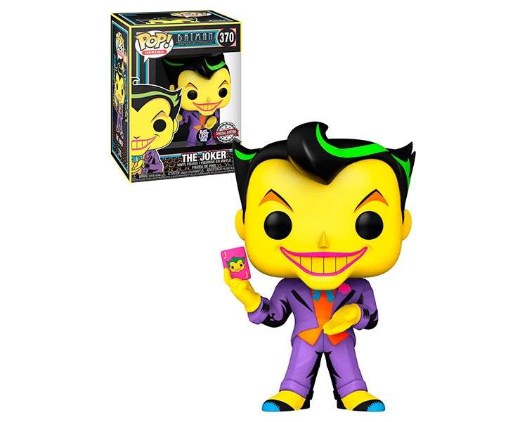 Funko pop dc black light joker