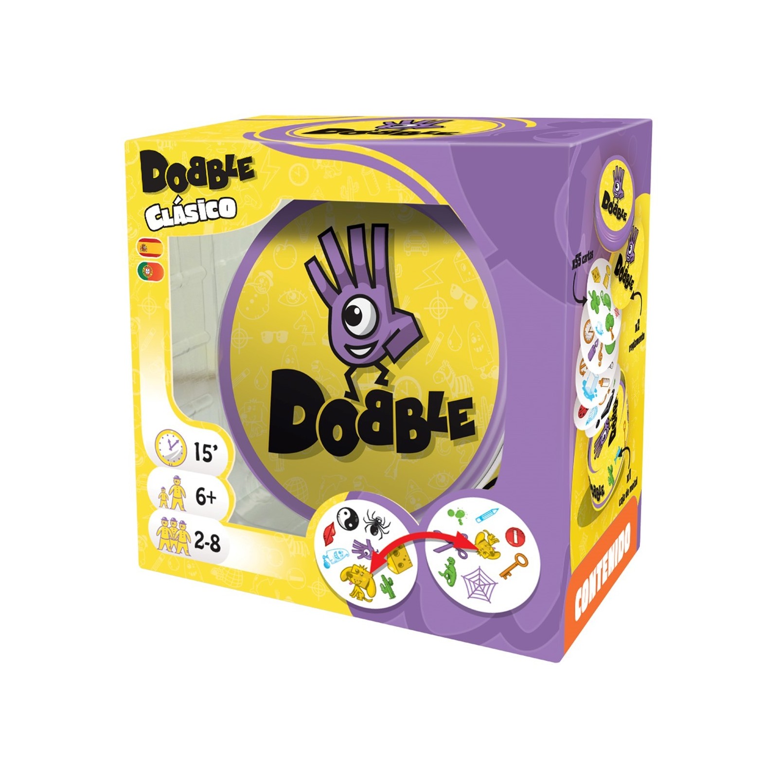 Juego mesa asmodee dobble pegi 6