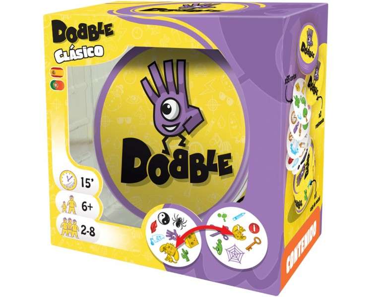 Juego mesa asmodee dobble pegi 6