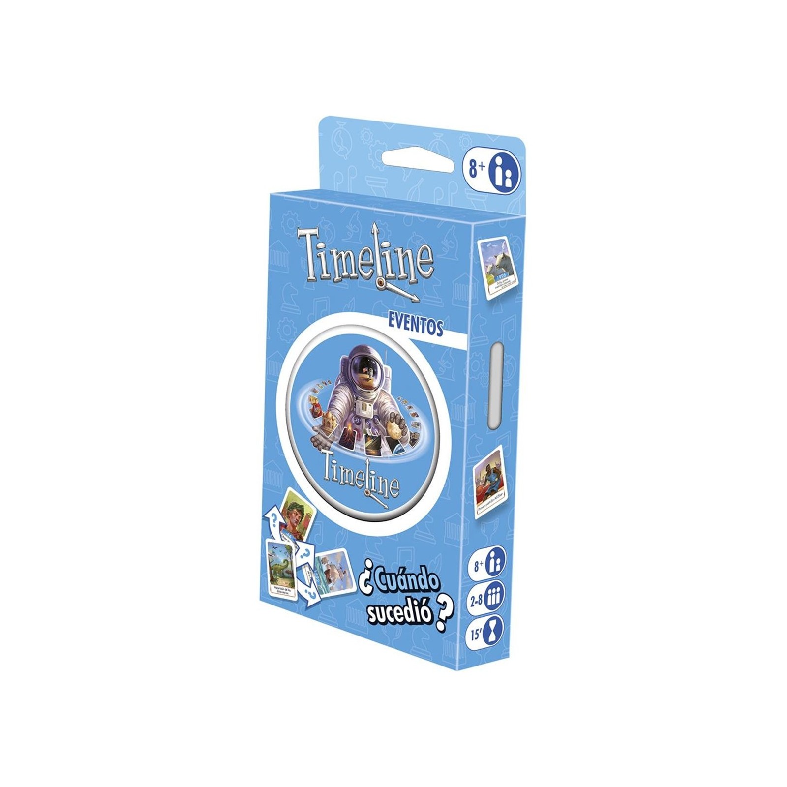 Juego mesa asmodee timeline blister eventos