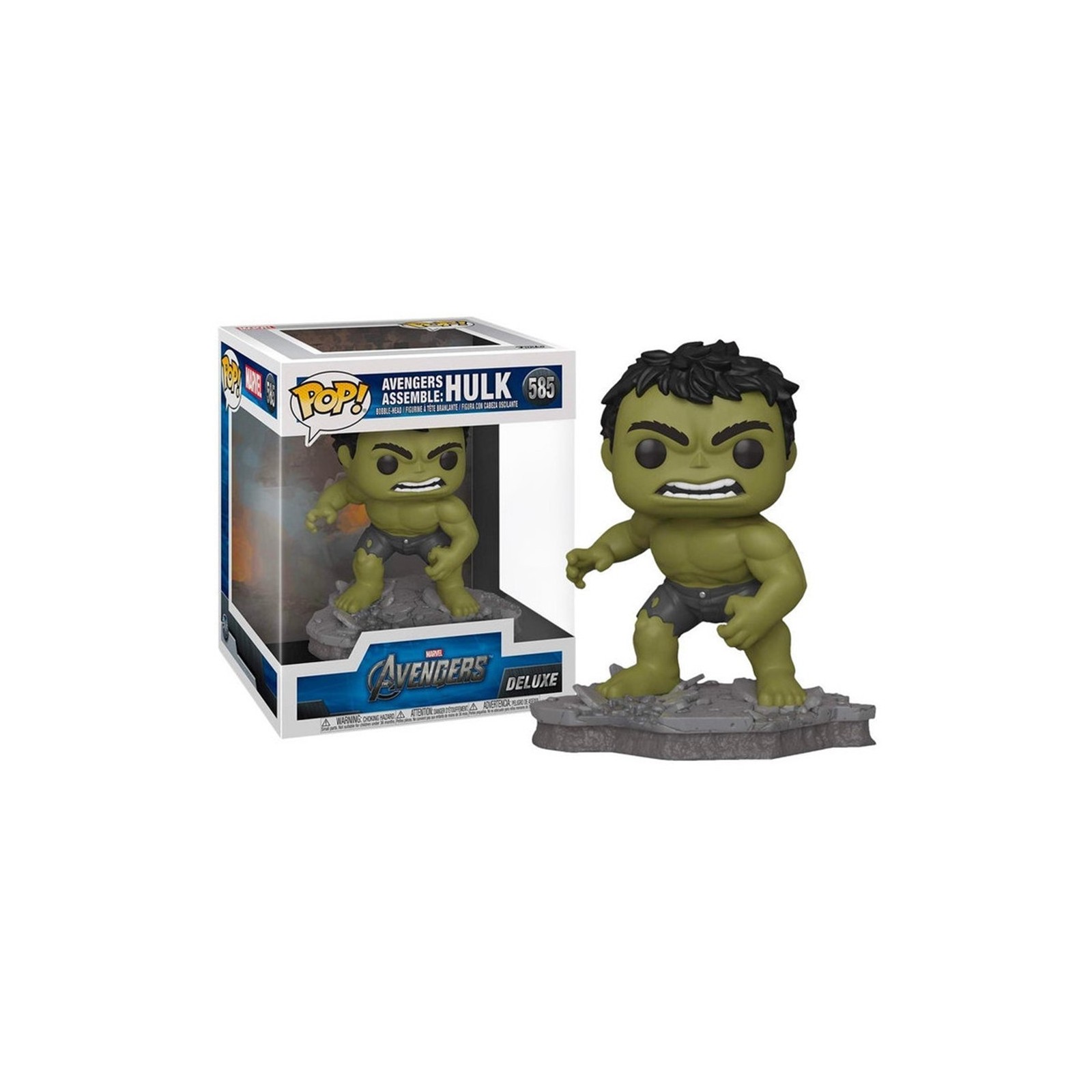 Funko pop deluxe marvel los vengadores