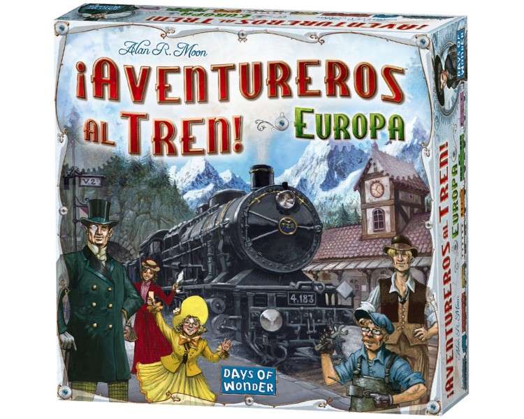 Juego mesa asmodee aventureros al tren