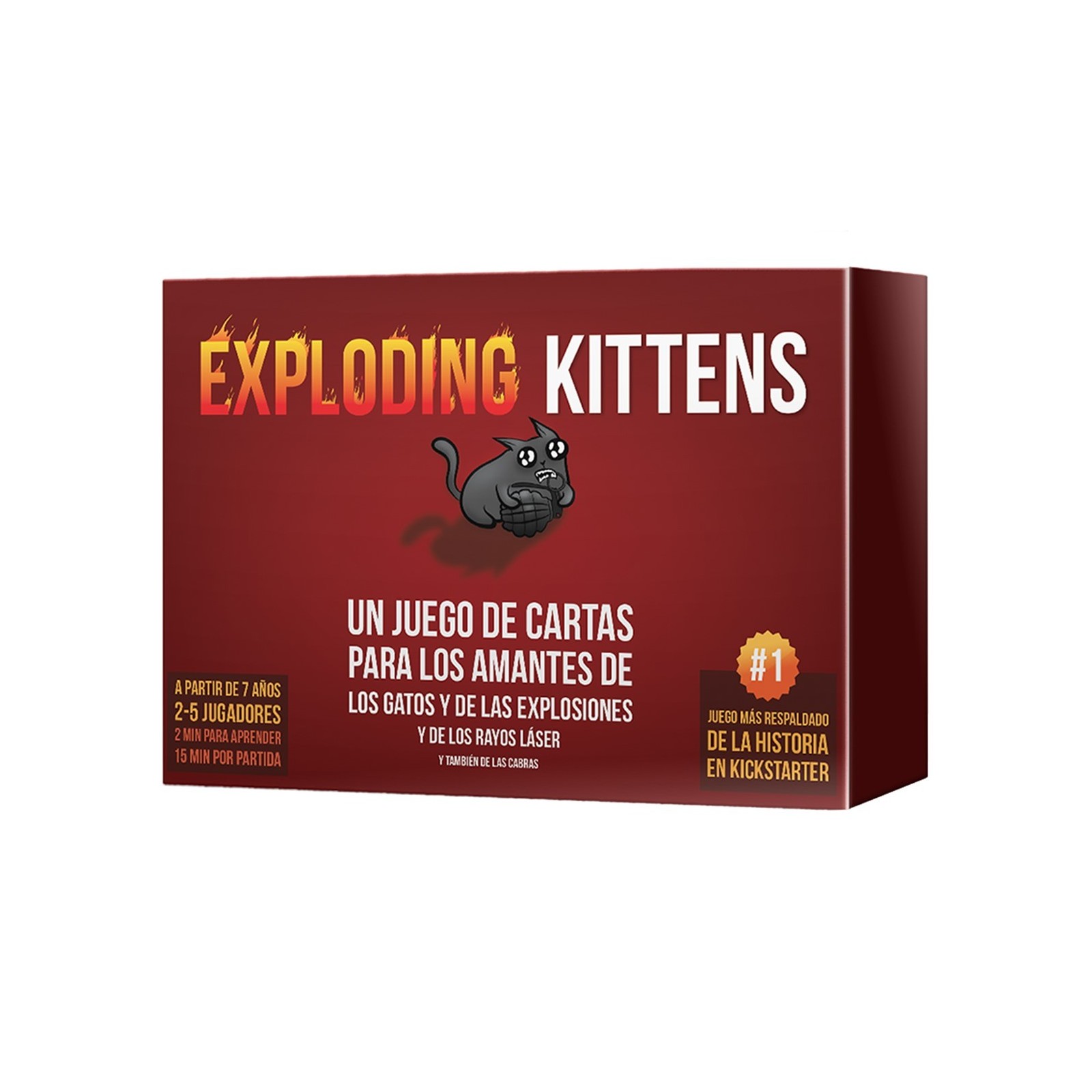 Juego mesa asmodee exploding kittens pegi