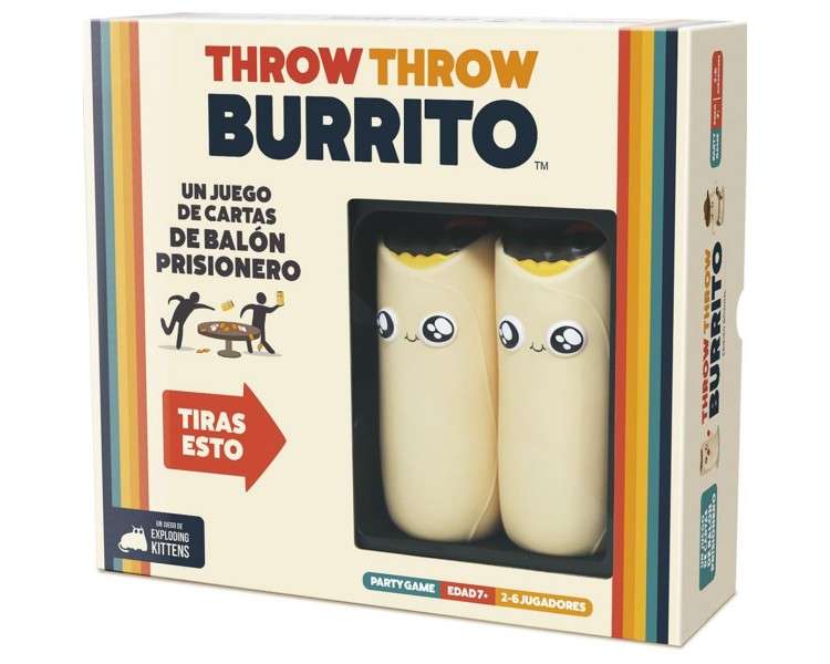 Juego mesa asmodee throw throw burrito