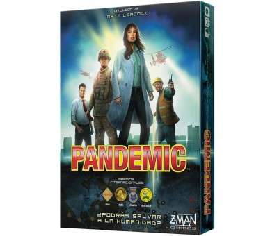 Juego mesa asmodee pandemic pegi 8