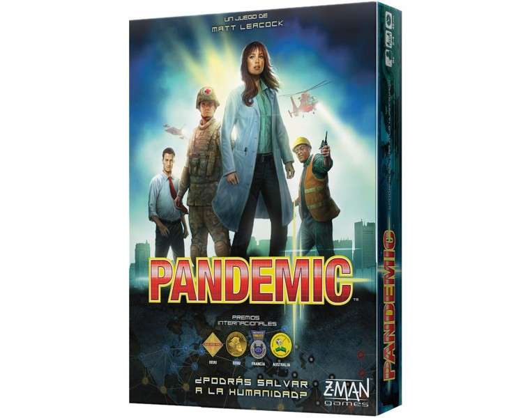 Juego mesa asmodee pandemic pegi 8