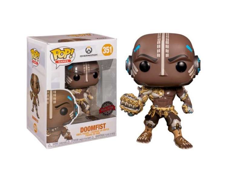 Funko pop overwatch leopard doomfist exclusivo