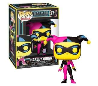 Funko pop dc black light harley