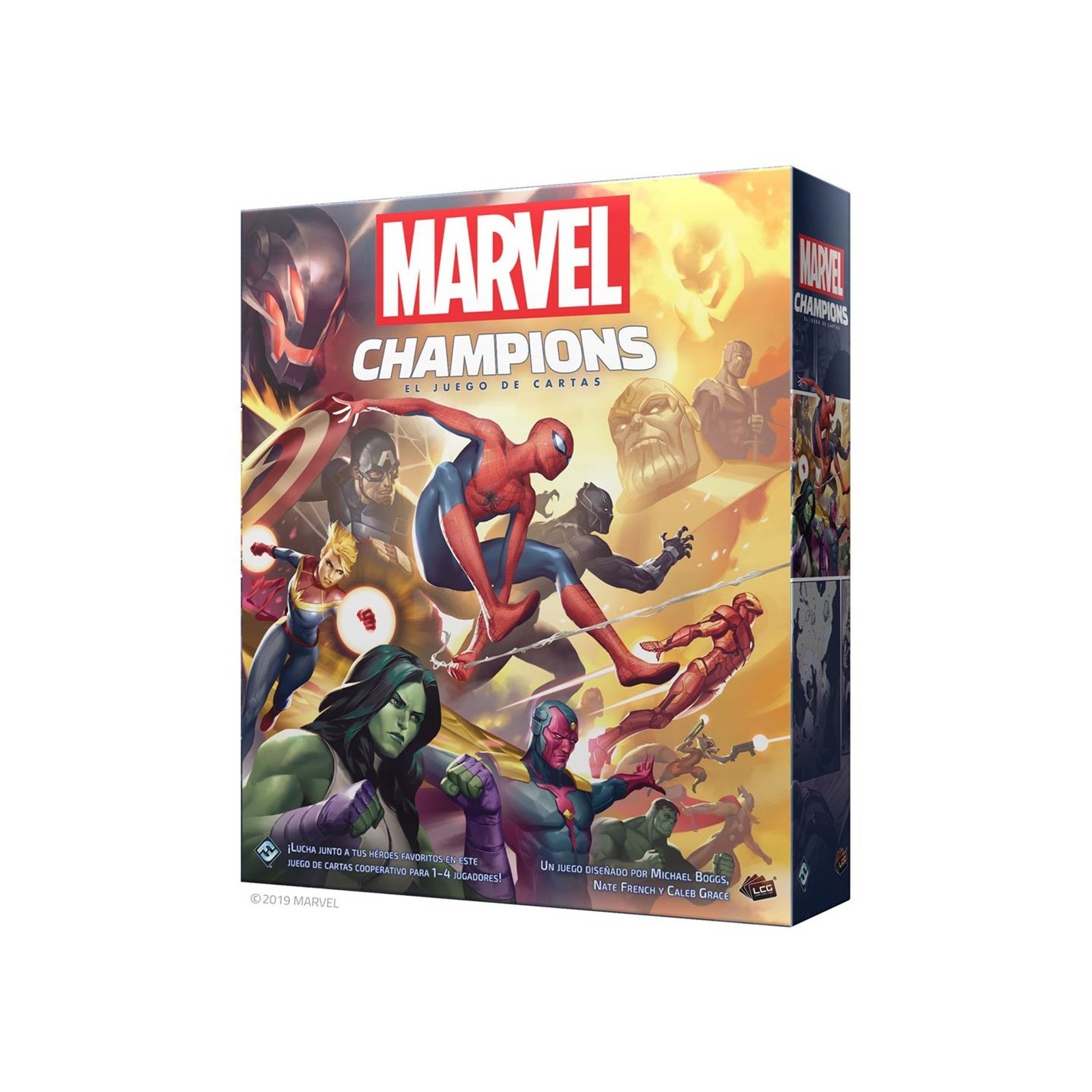 Juego mesa asmodee marvel champions el