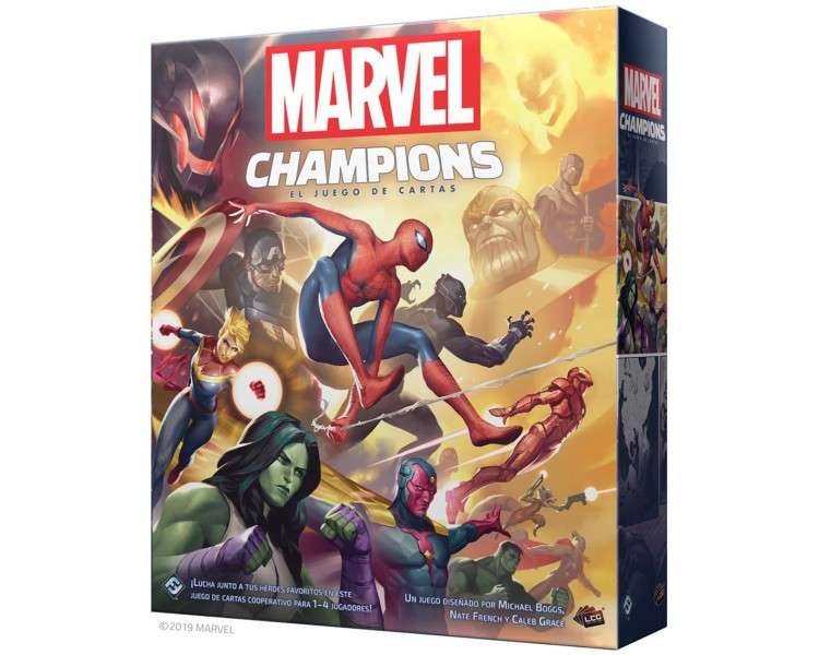 Juego mesa asmodee marvel champions el