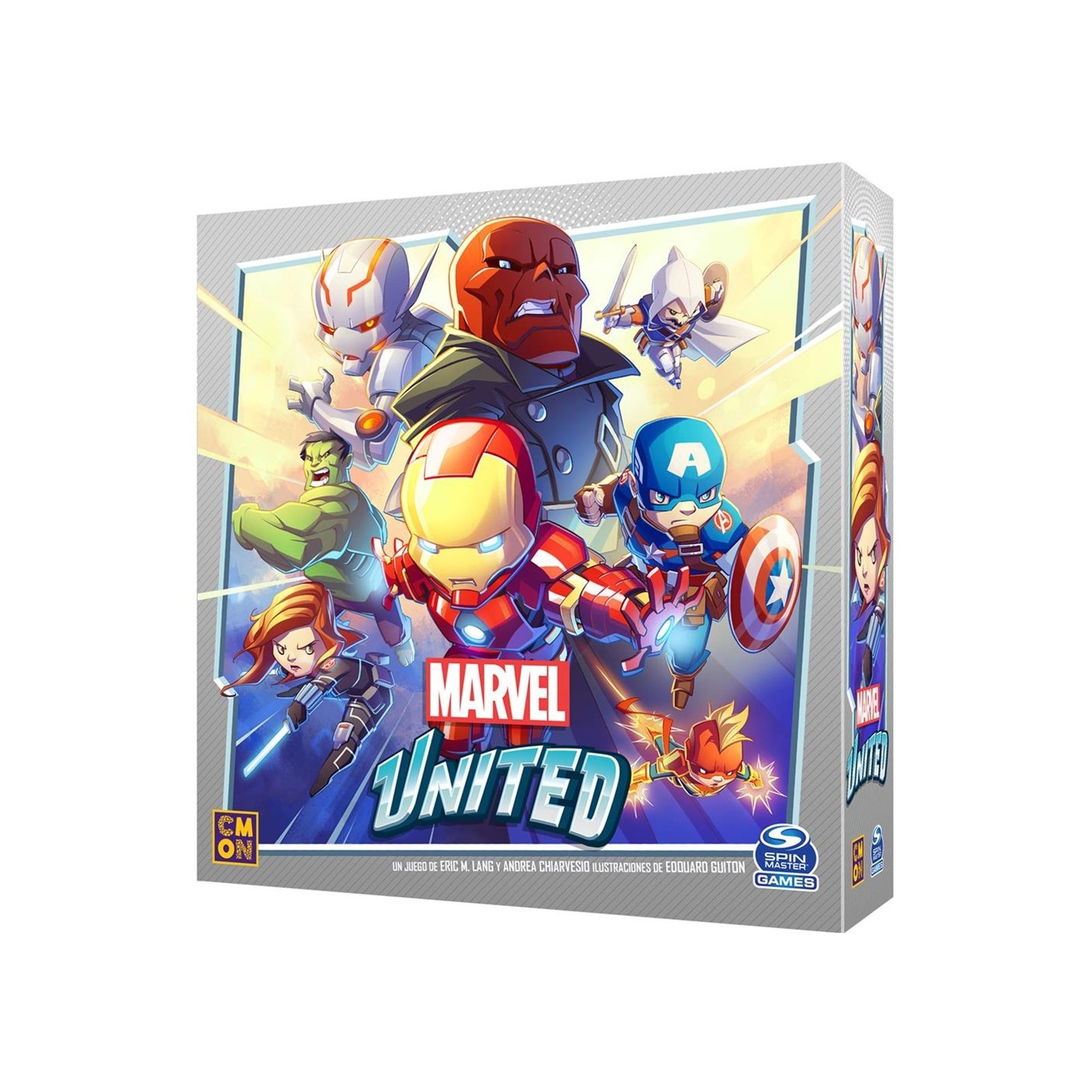 Juego mesa asmodee marvel united pegi