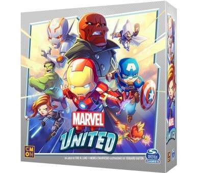 Juego mesa asmodee marvel united pegi