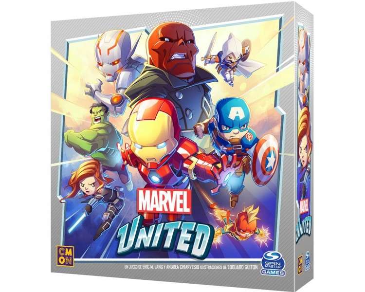 Juego mesa asmodee marvel united pegi