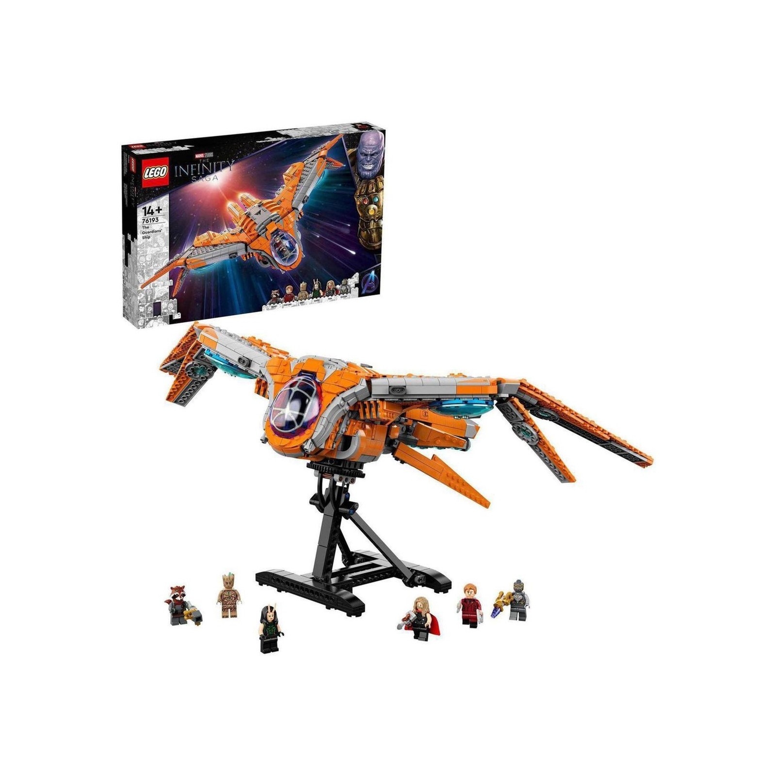 Lego marvel saga infinity nave guardianes