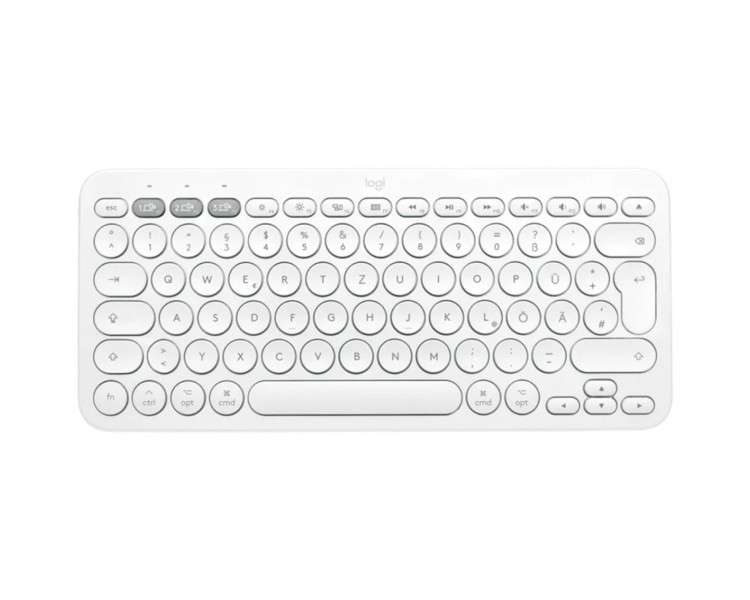 Teclado logitech k380 multi device bluetooth blanco