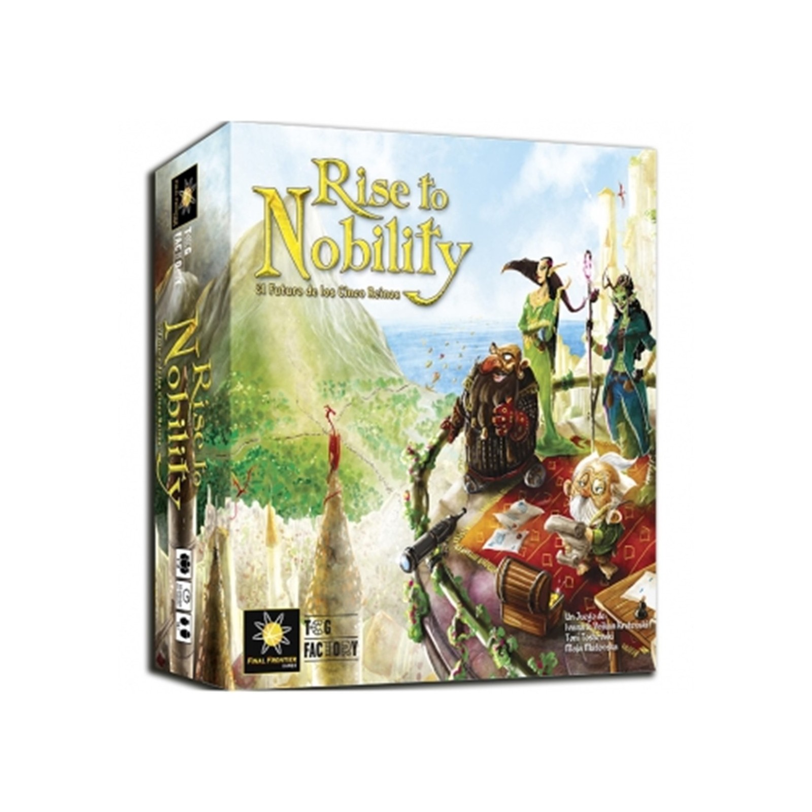 Juego mesa rise to nobility en