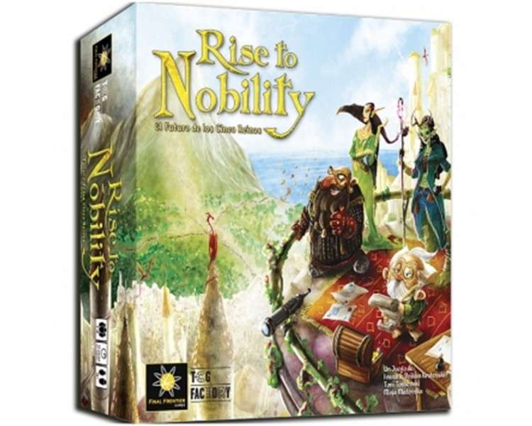 Juego mesa rise to nobility en