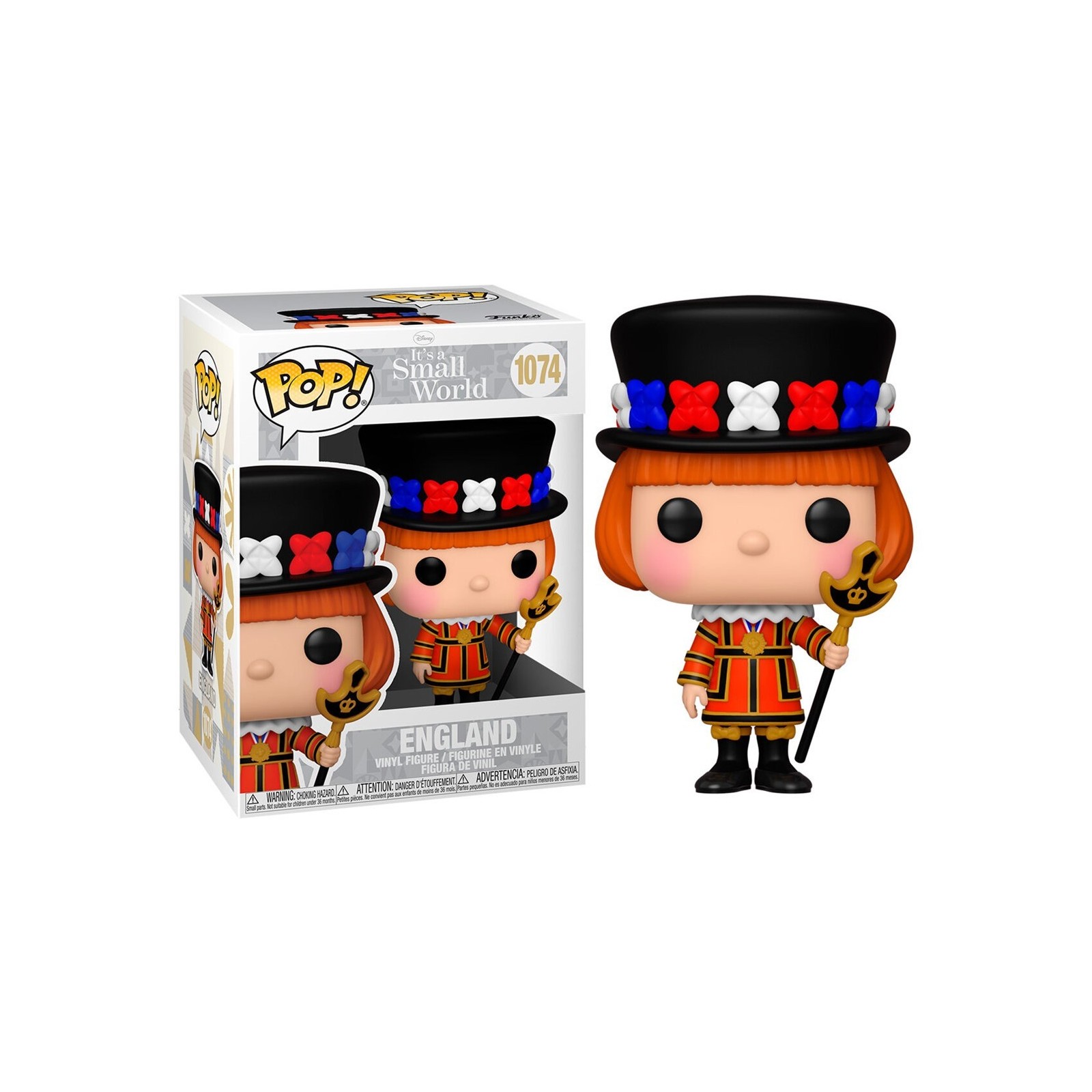 Funko pop disney small world inglaterra