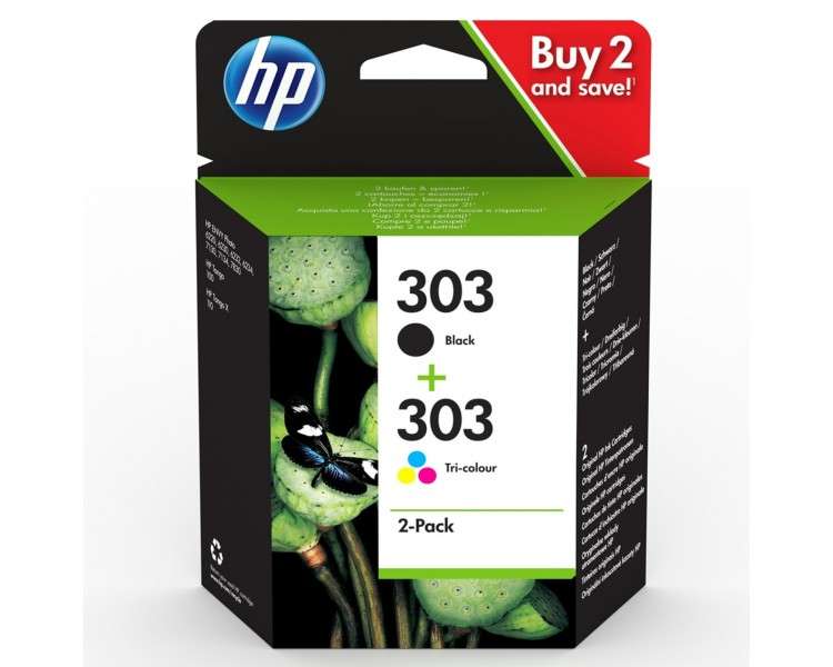 Pack cartucho tinta hp 3ym92ae nº