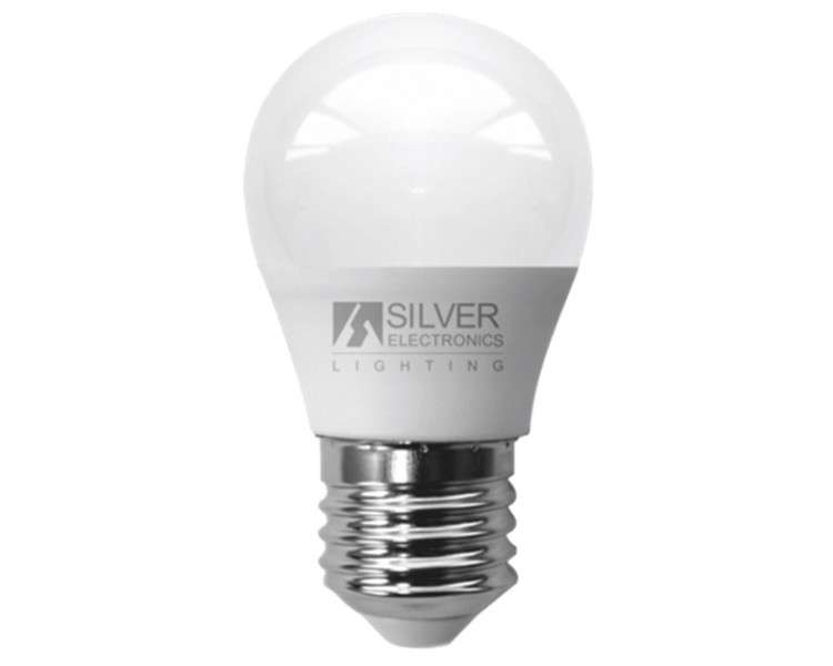 Bombilla led silver electronic eco esferica