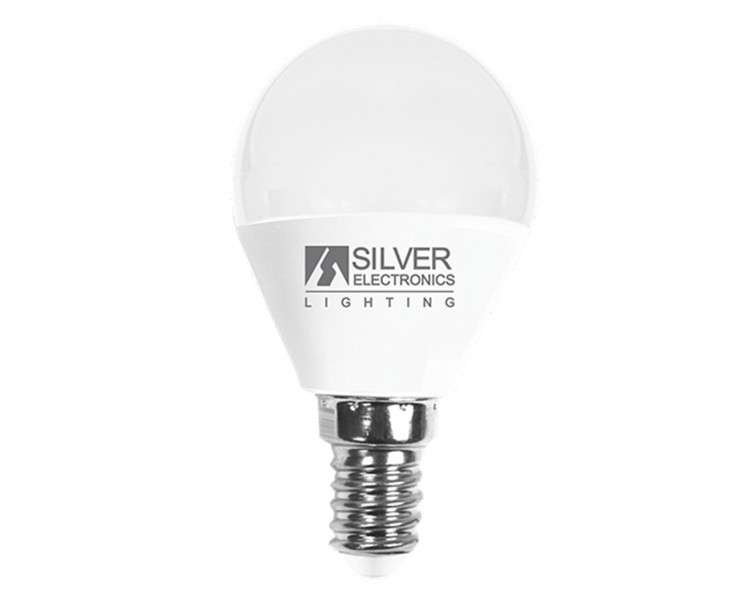 Bombilla led decorativa silver electronis esferica