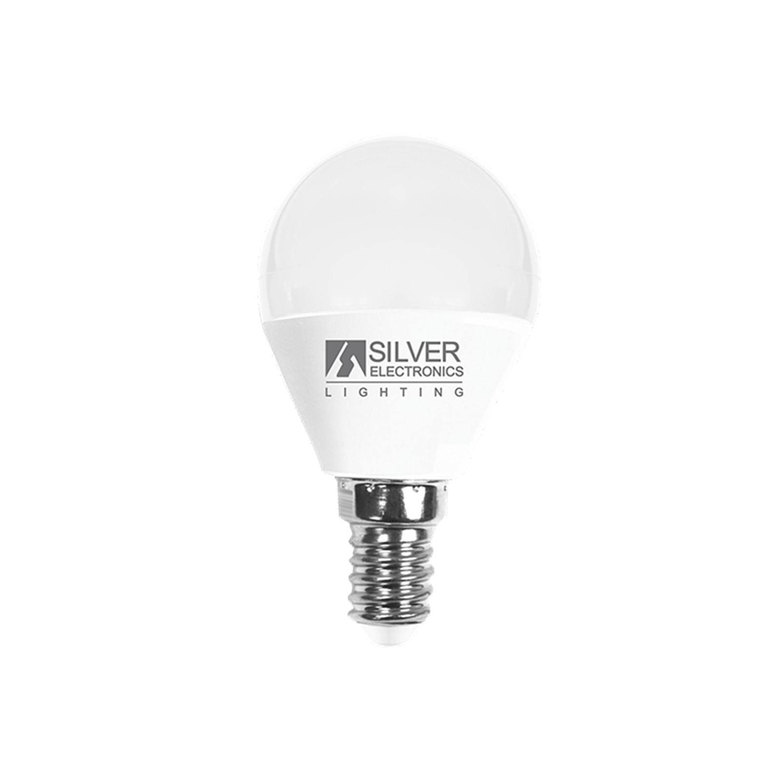 Bombilla led decorativa silver electronis esferica