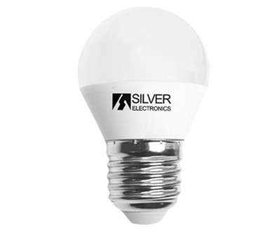 Bombilla led decorativa silver electronics esferica