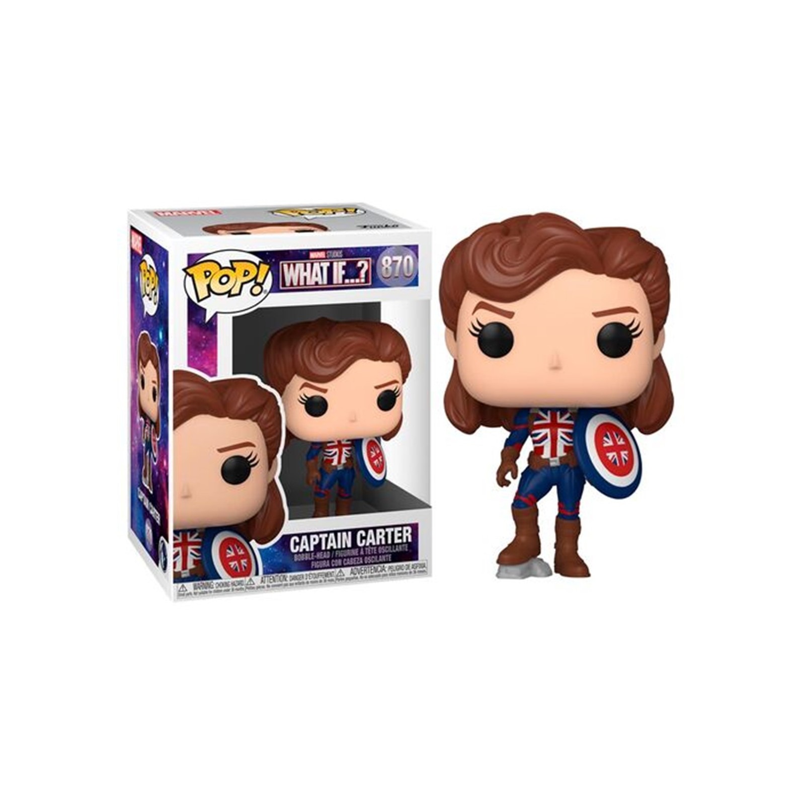 Funko pop marvel what if capitana