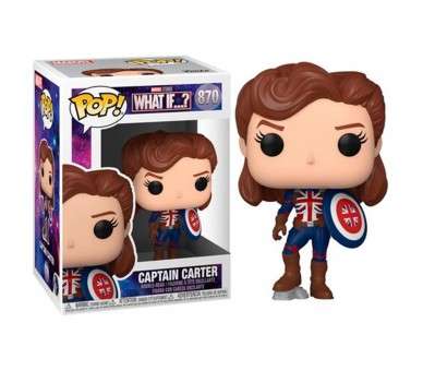 Funko pop marvel what if capitana