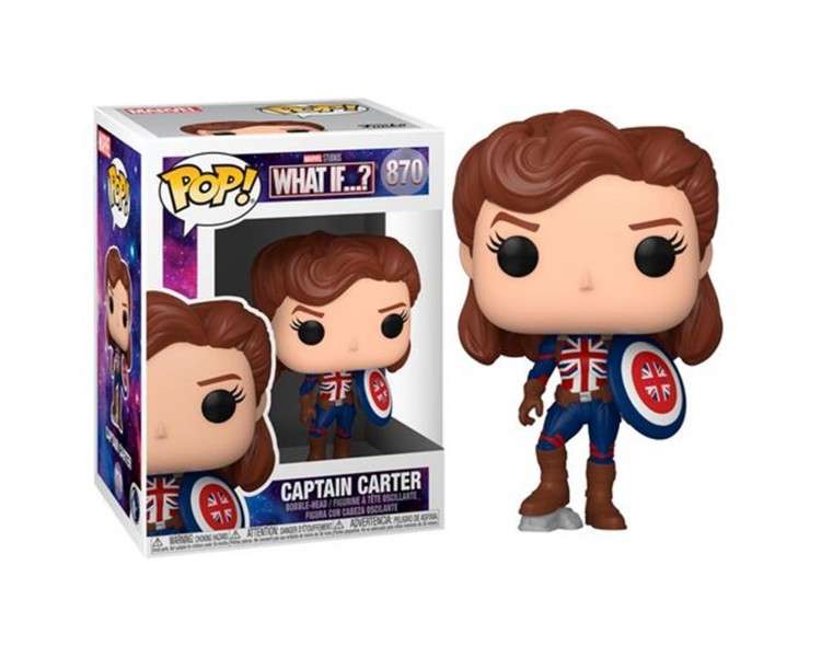 Funko pop marvel what if capitana