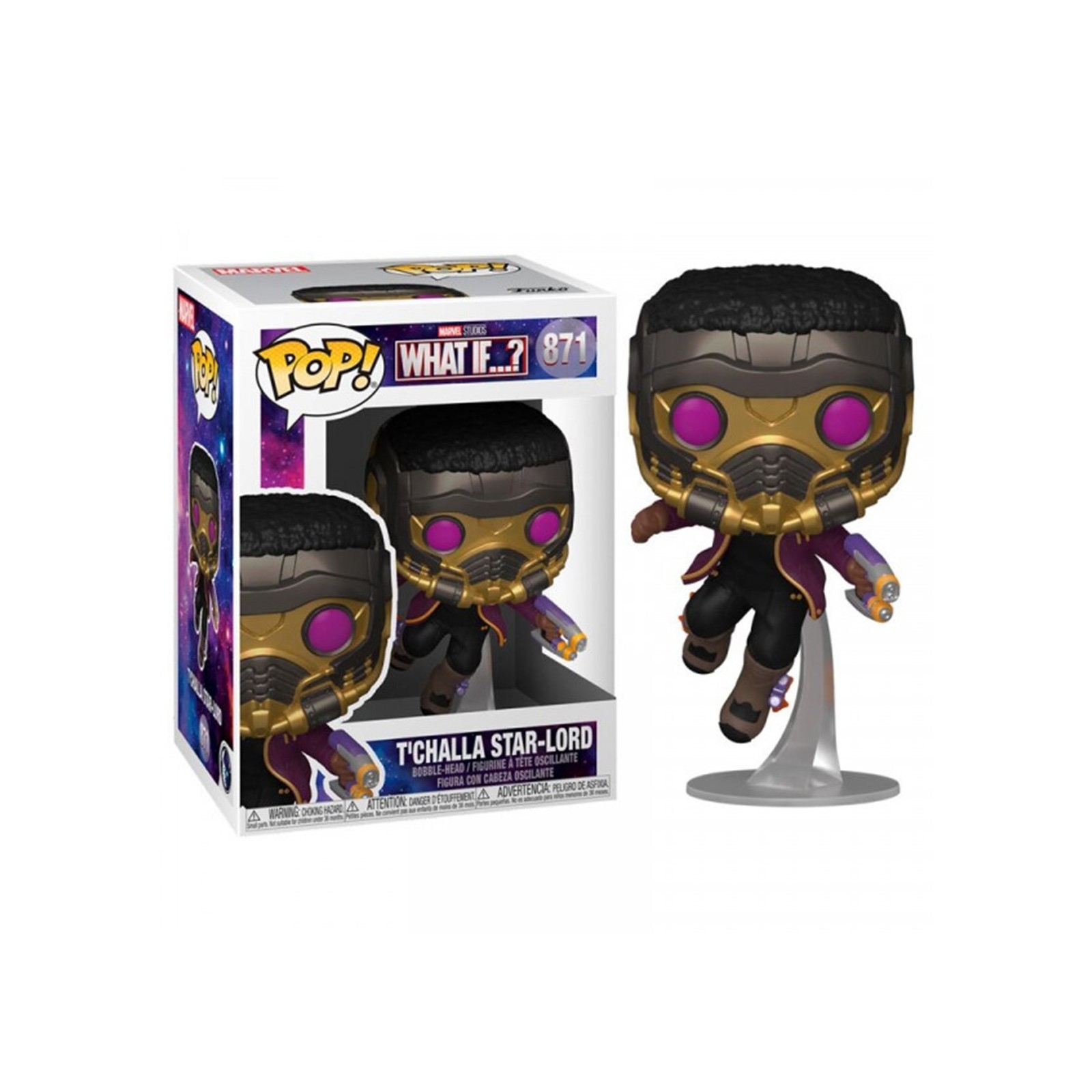 Funko pop marvel what if tchalla