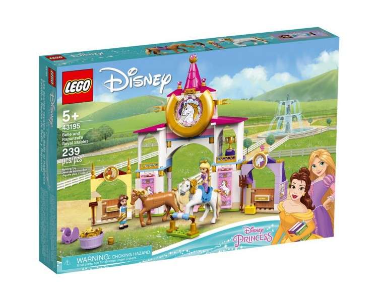 Lego disney establos reales bella y