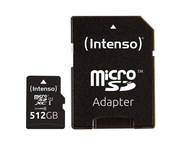 Intenso 3423493 Micro SD UHS I Premium 512G c adap