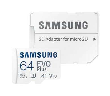 Samsung MicroSDHC EVO Plus 64GB Clase 10 c a