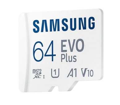 Samsung MicroSDHC EVO Plus 64GB Clase 10 c a