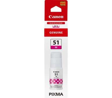 Cartucho tinta canon magenta gi 51m 70ml