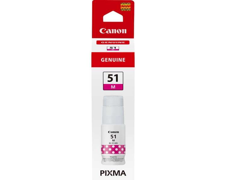 Cartucho tinta canon magenta gi 51m 70ml