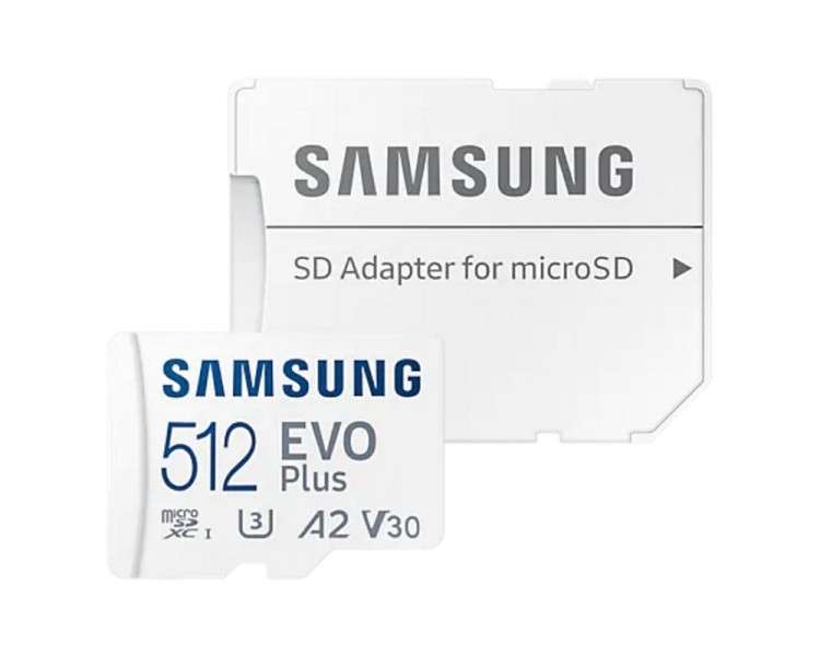 Samsung MicroSDHC EVO Plus 512GB Clase 10 c a