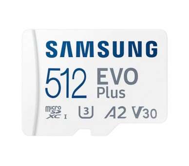 Samsung MicroSDHC EVO Plus 512GB Clase 10 c a