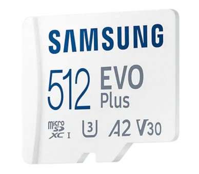 Samsung MicroSDHC EVO Plus 512GB Clase 10 c a