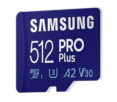 Samsung MicroSDHC Pro Plus 512GB Clase 10 c a