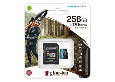 Kingston SDCG3 256GB microSD A2 clase 10 256GB c a