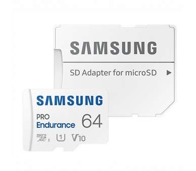 Samsung MicroSDHC Pro Endurance 64GB Clase 10 c a