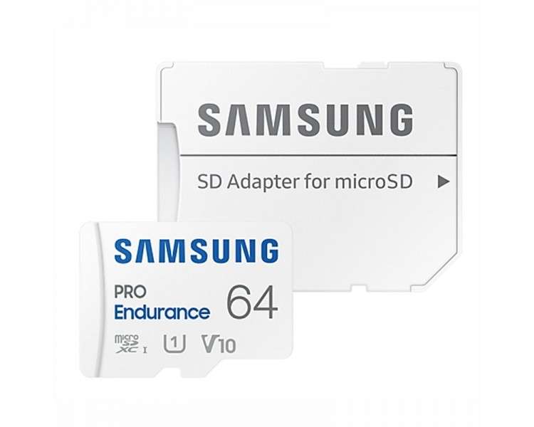 Samsung MicroSDHC Pro Endurance 64GB Clase 10 c a